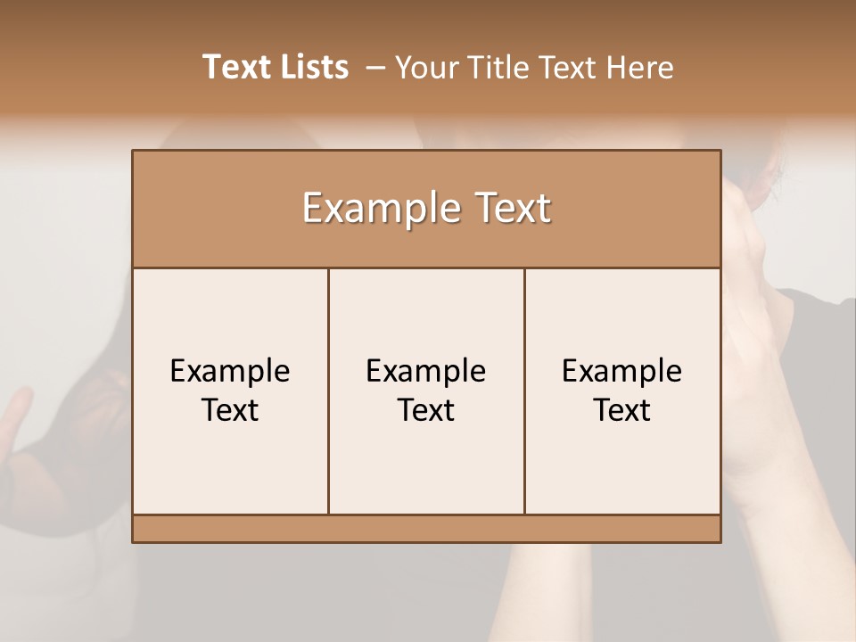 Divorce Caucasian Loud PowerPoint Template