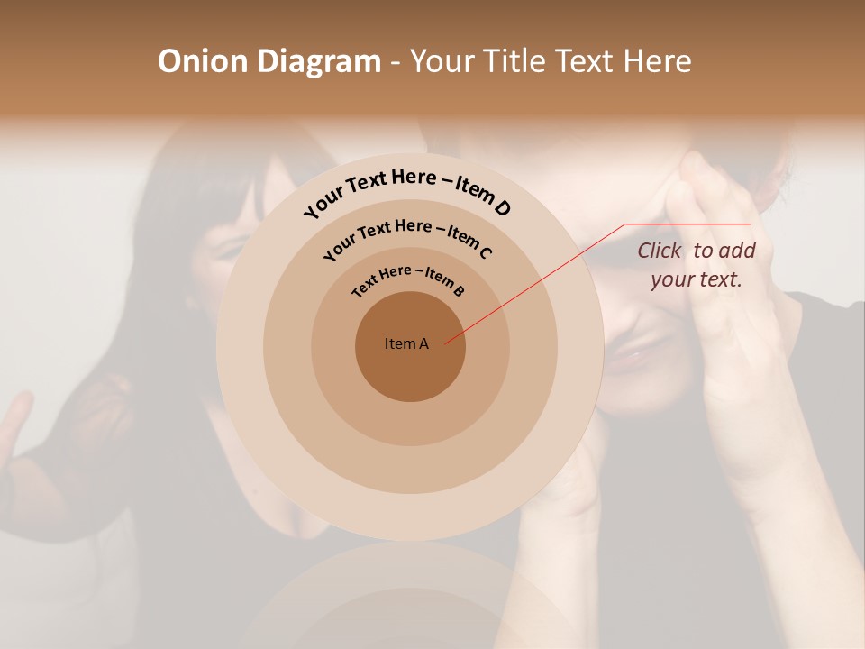 Divorce Caucasian Loud PowerPoint Template