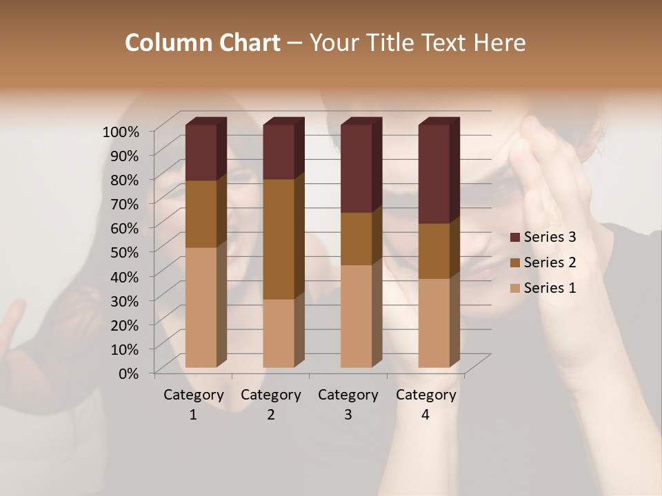 Divorce Caucasian Loud PowerPoint Template