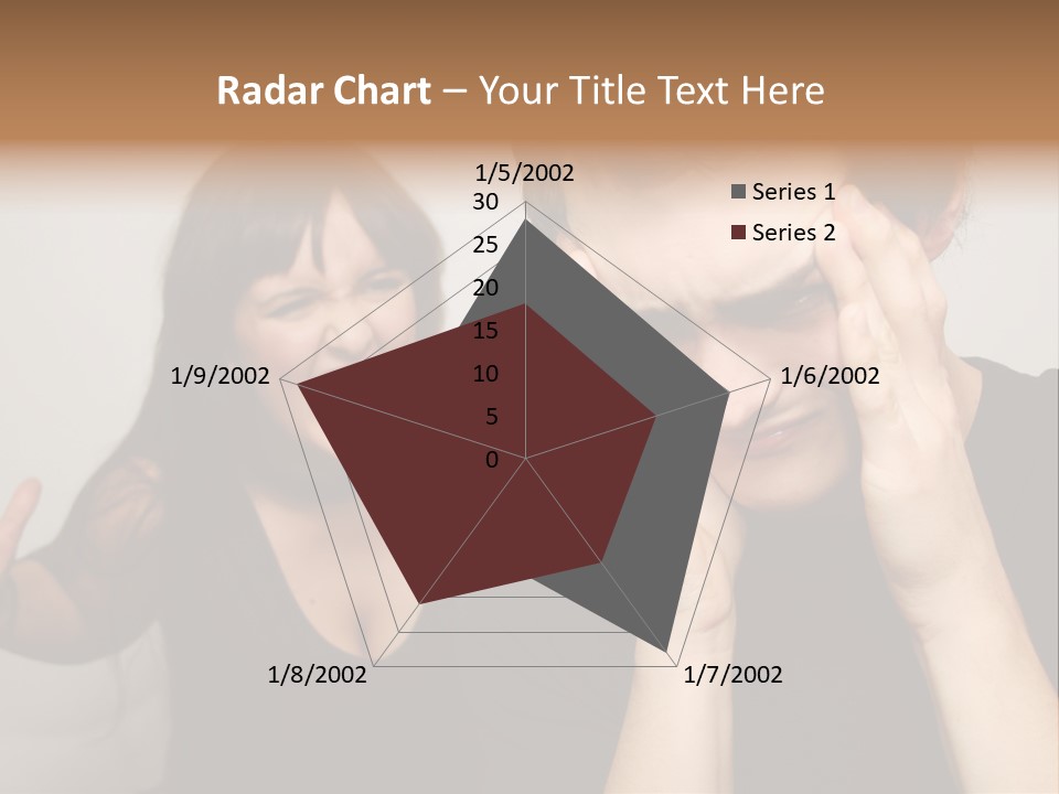 Divorce Caucasian Loud PowerPoint Template