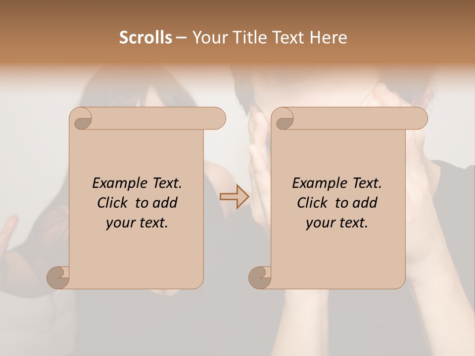 Divorce Caucasian Loud PowerPoint Template