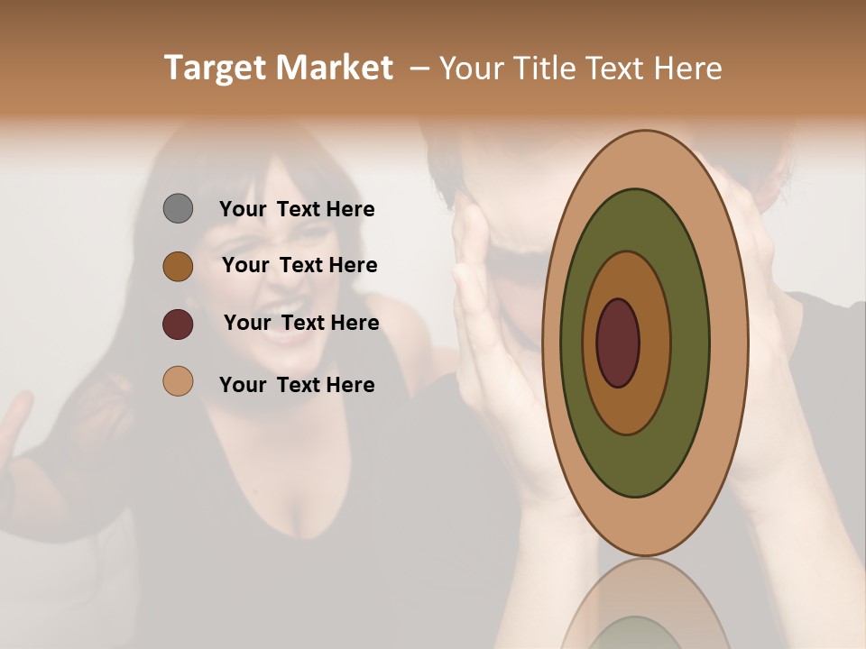 Divorce Caucasian Loud PowerPoint Template