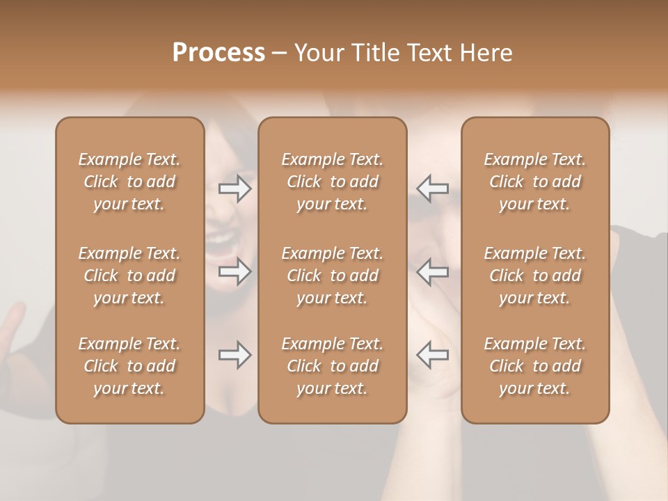 Divorce Caucasian Loud PowerPoint Template