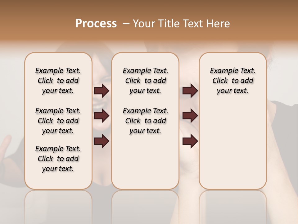 Divorce Caucasian Loud PowerPoint Template