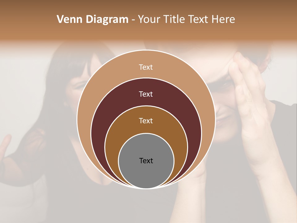 Divorce Caucasian Loud PowerPoint Template