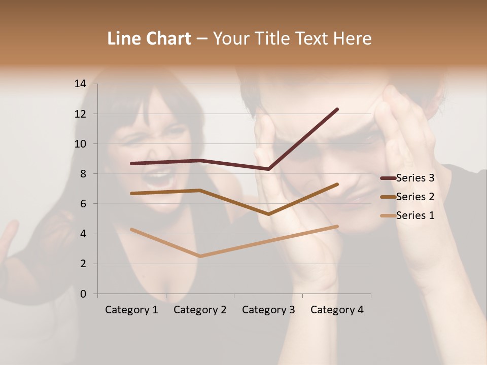 Divorce Caucasian Loud PowerPoint Template