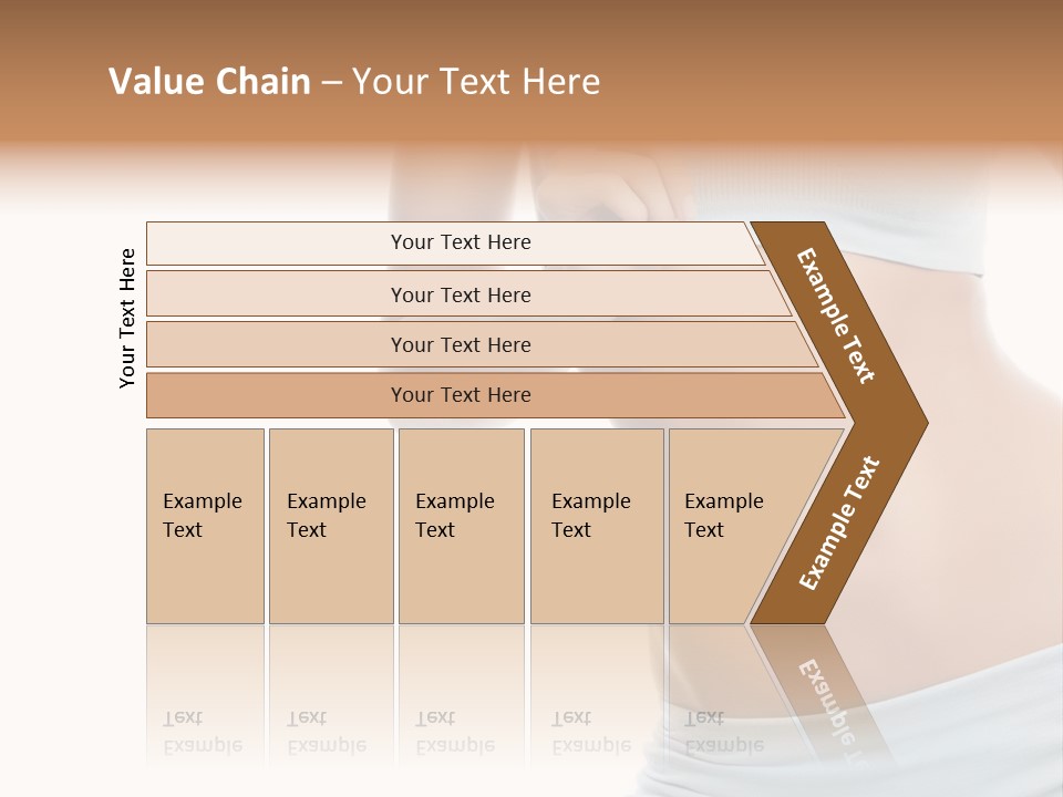 Waist Model Beauty PowerPoint Template