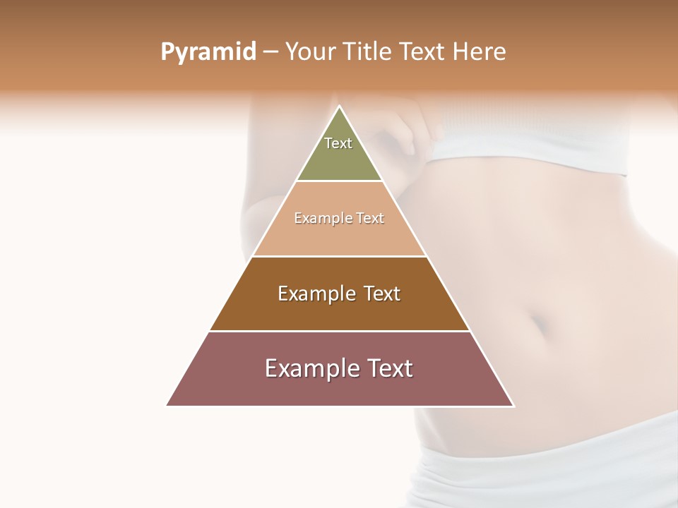 Waist Model Beauty PowerPoint Template