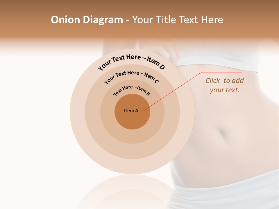 Waist Model Beauty PowerPoint Template