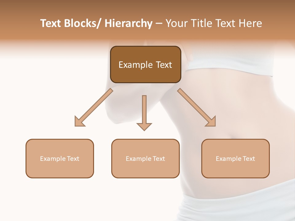 Waist Model Beauty PowerPoint Template