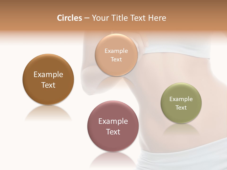 Waist Model Beauty PowerPoint Template