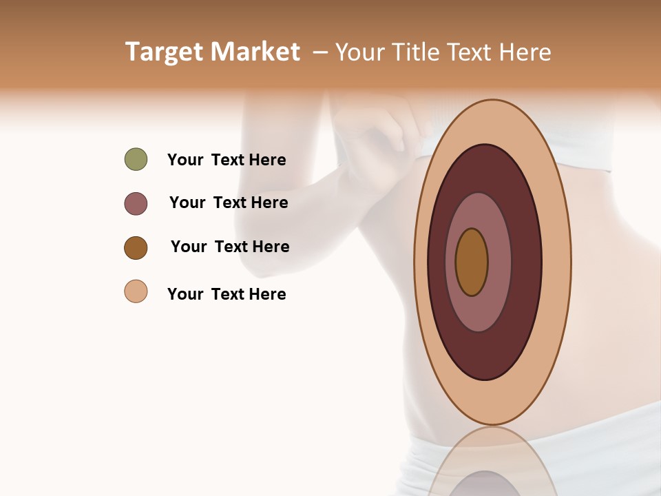 Waist Model Beauty PowerPoint Template