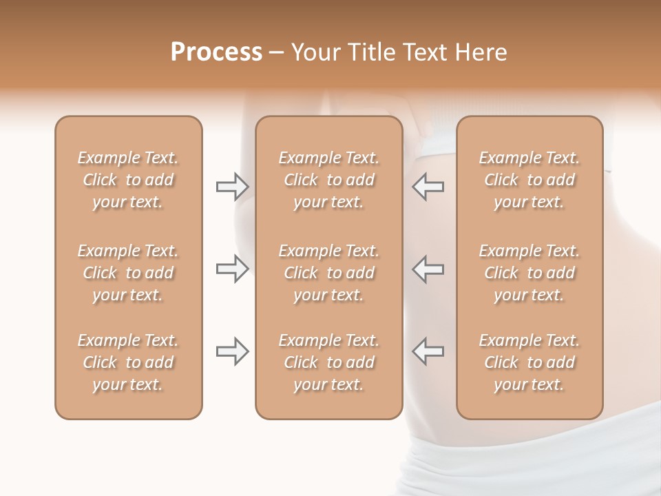 Waist Model Beauty PowerPoint Template