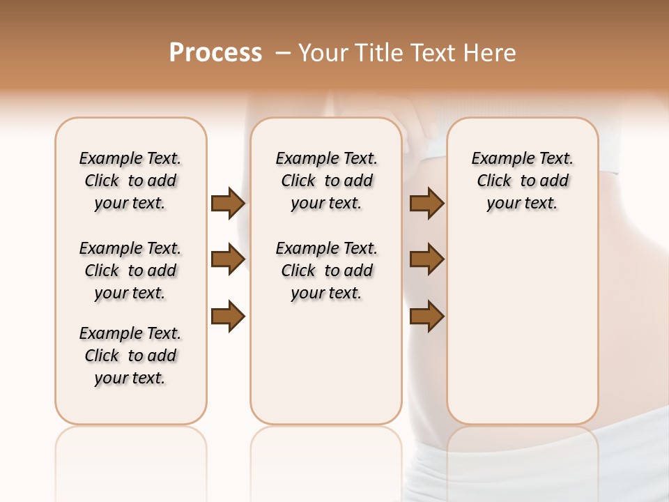 Waist Model Beauty PowerPoint Template