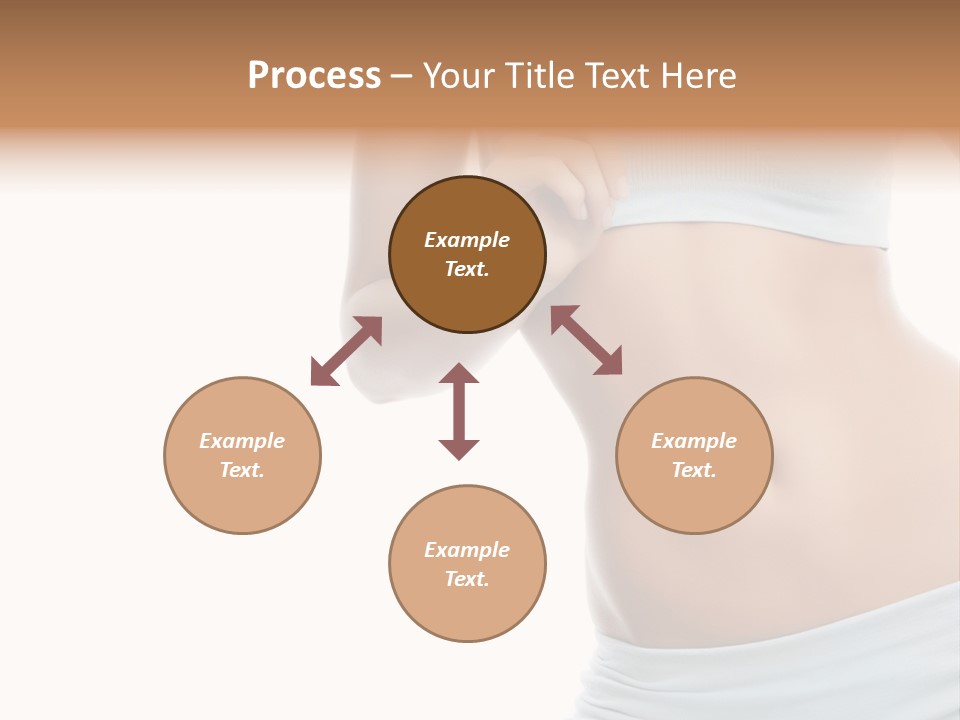 Waist Model Beauty PowerPoint Template