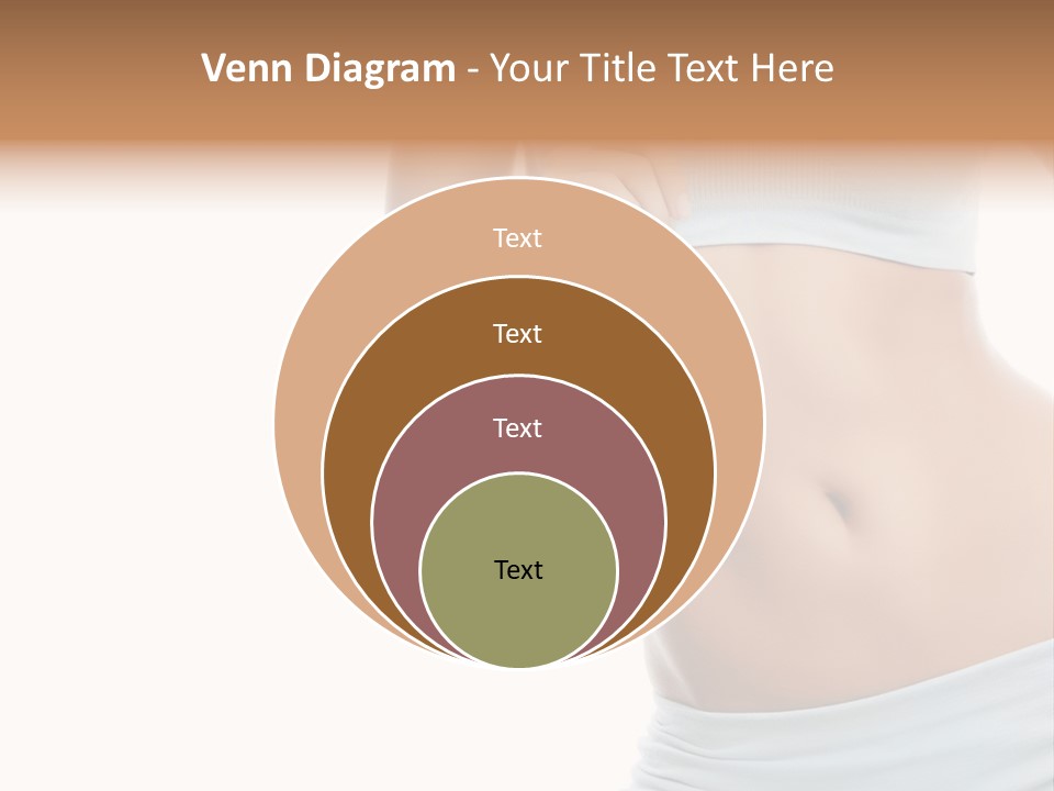 Waist Model Beauty PowerPoint Template