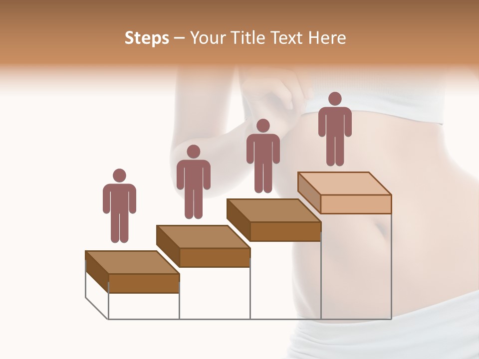 Waist Model Beauty PowerPoint Template