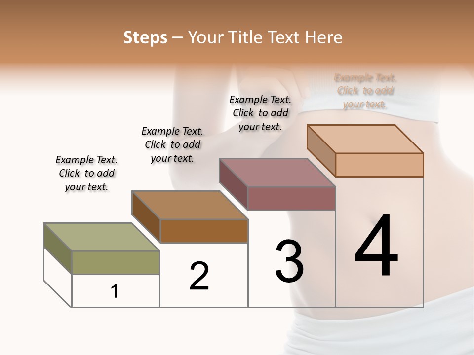 Waist Model Beauty PowerPoint Template