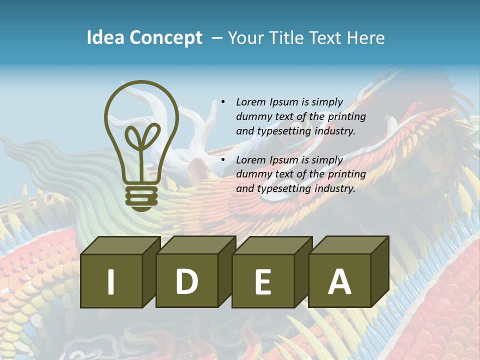 Sculpture Religion Worship PowerPoint Template