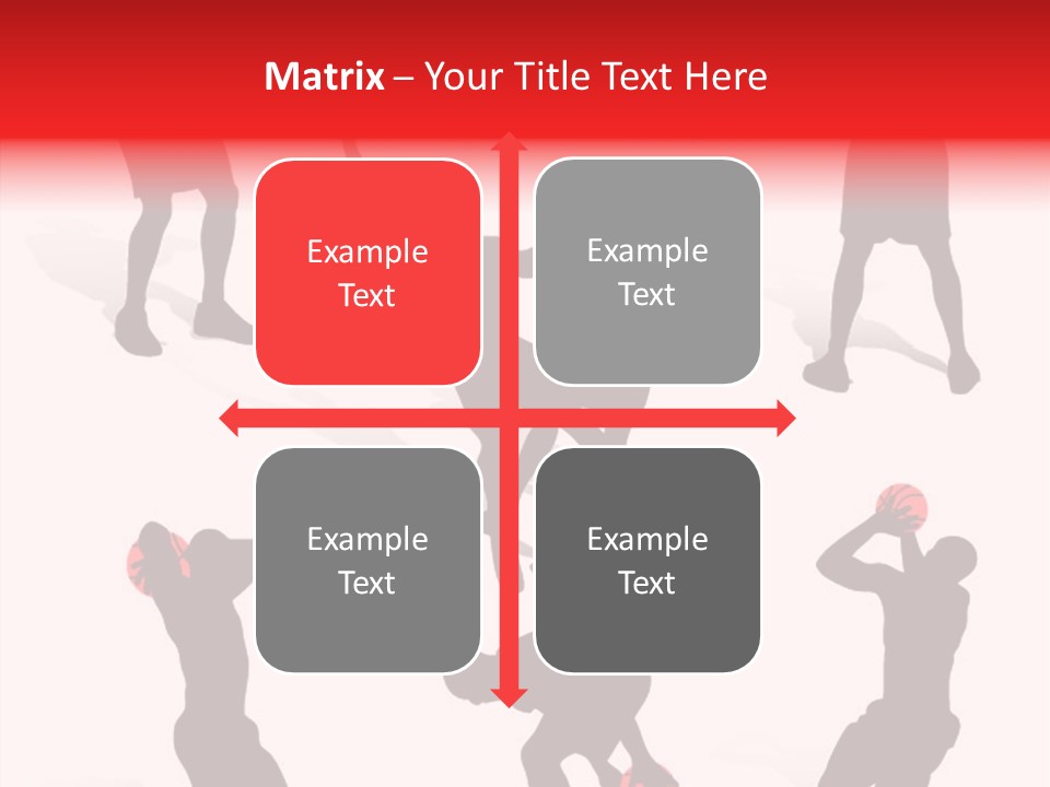 Jump Dribble League PowerPoint Template