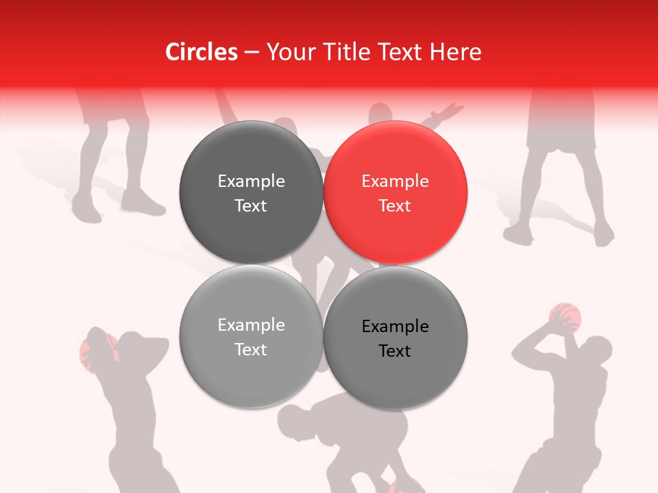 Jump Dribble League PowerPoint Template