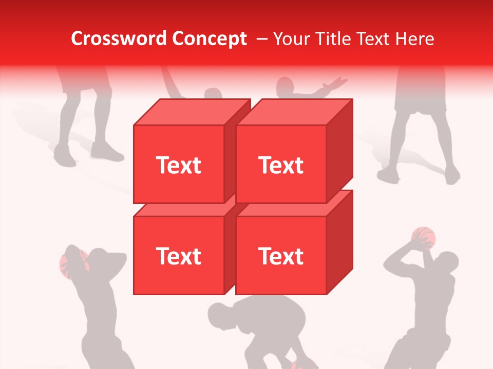 Jump Dribble League PowerPoint Template