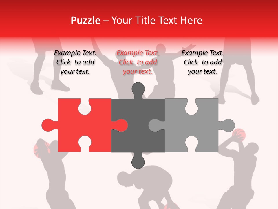 Jump Dribble League PowerPoint Template