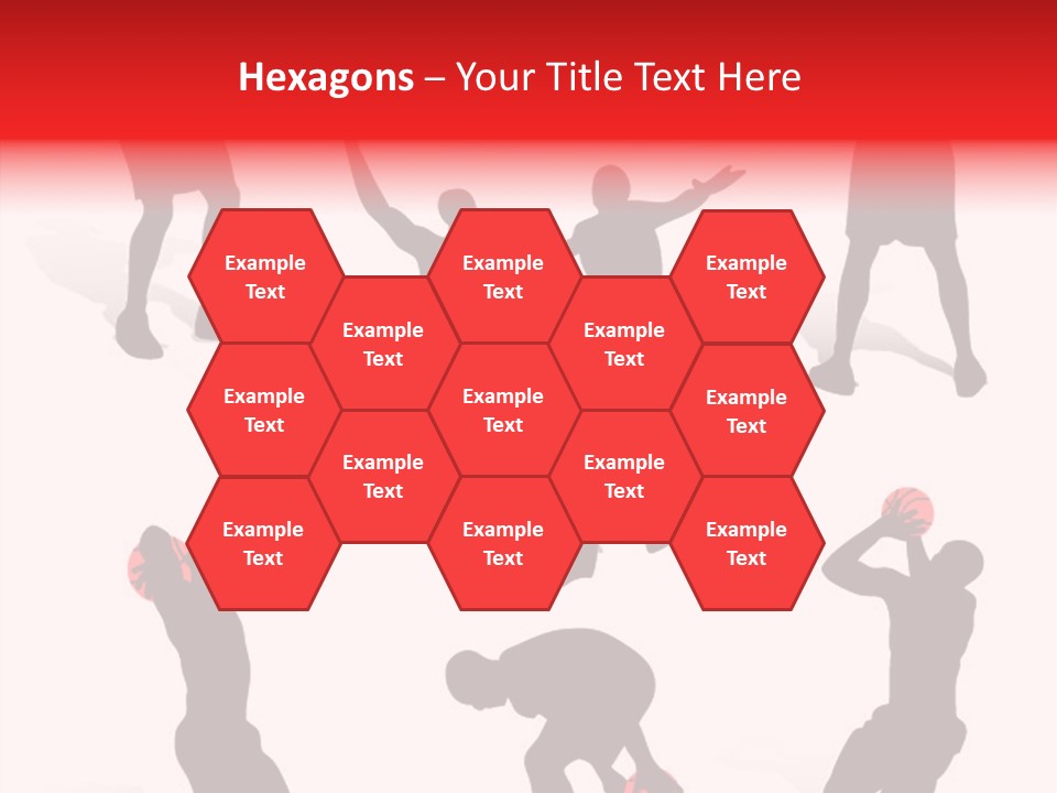 Jump Dribble League PowerPoint Template