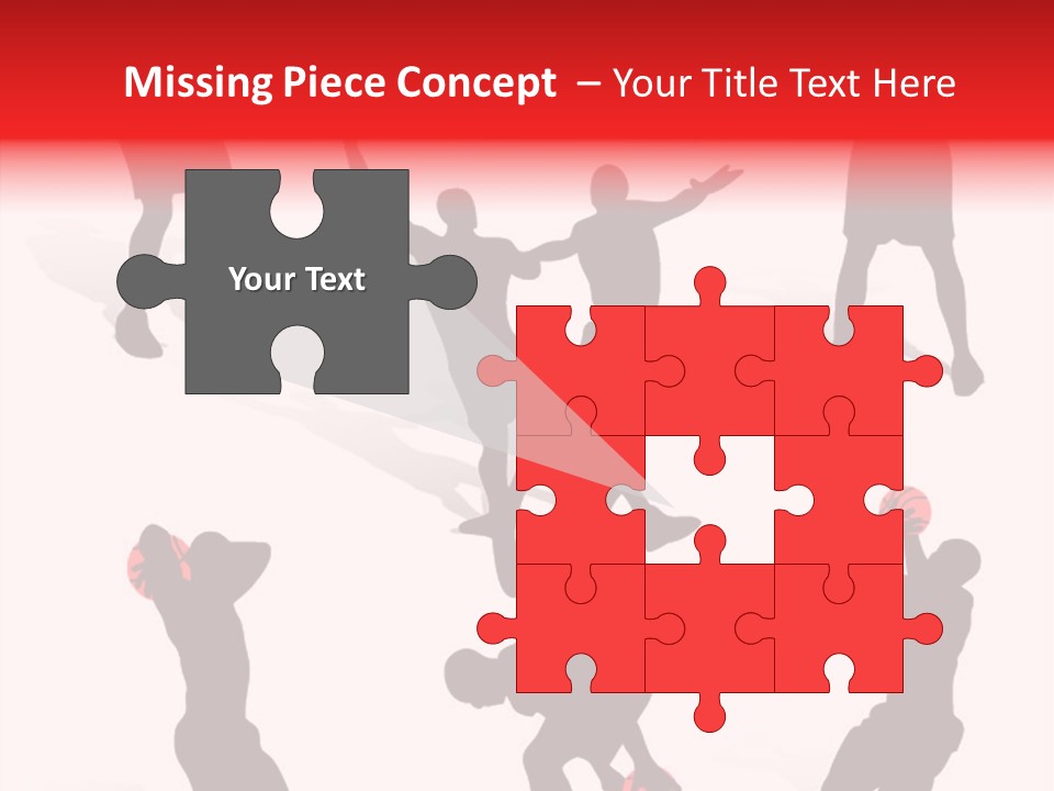 Jump Dribble League PowerPoint Template