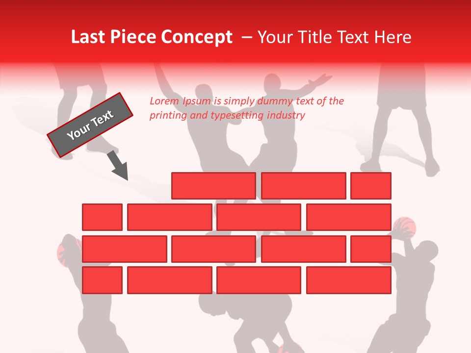 Jump Dribble League PowerPoint Template