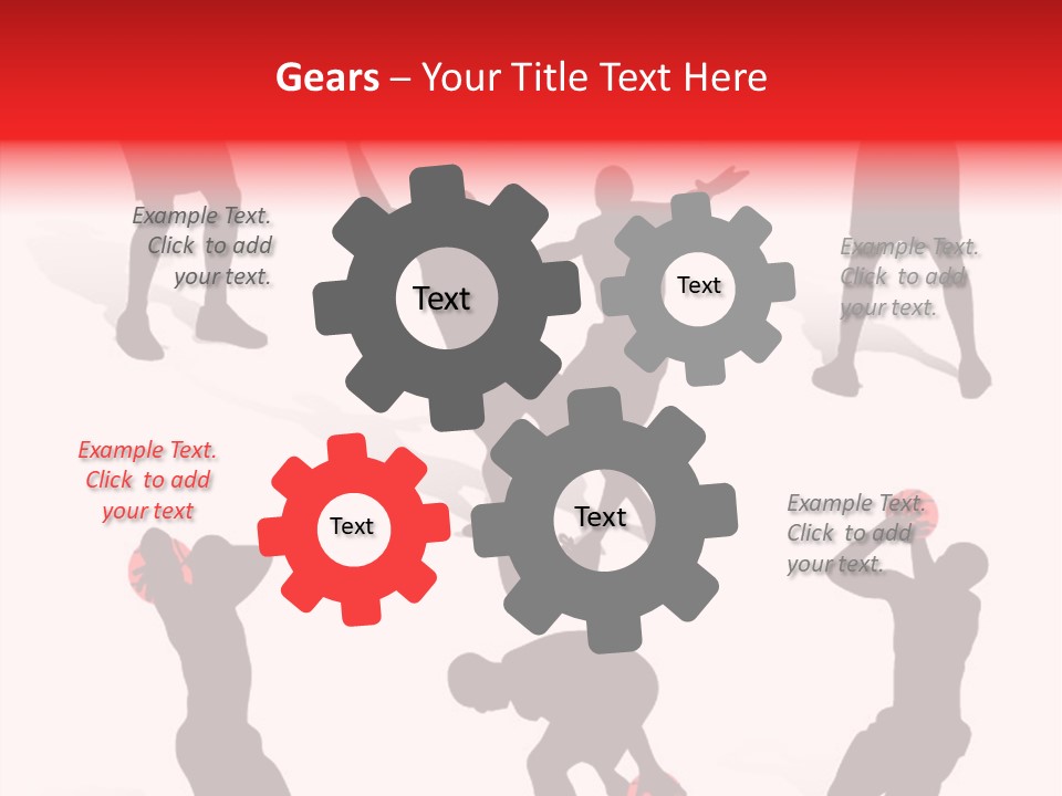 Jump Dribble League PowerPoint Template