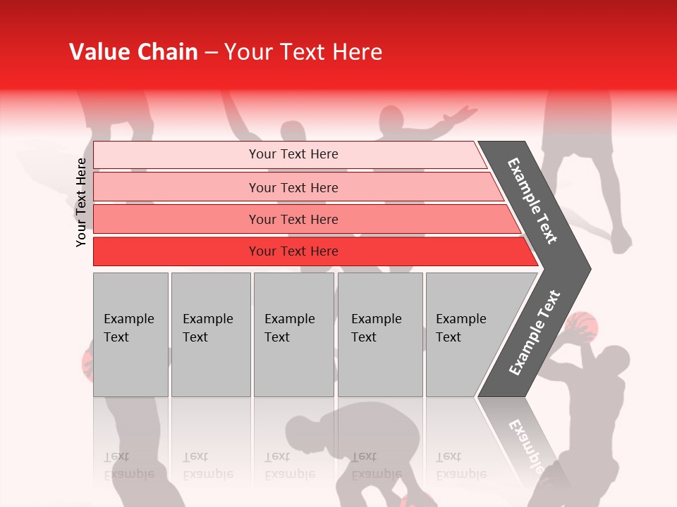 Jump Dribble League PowerPoint Template