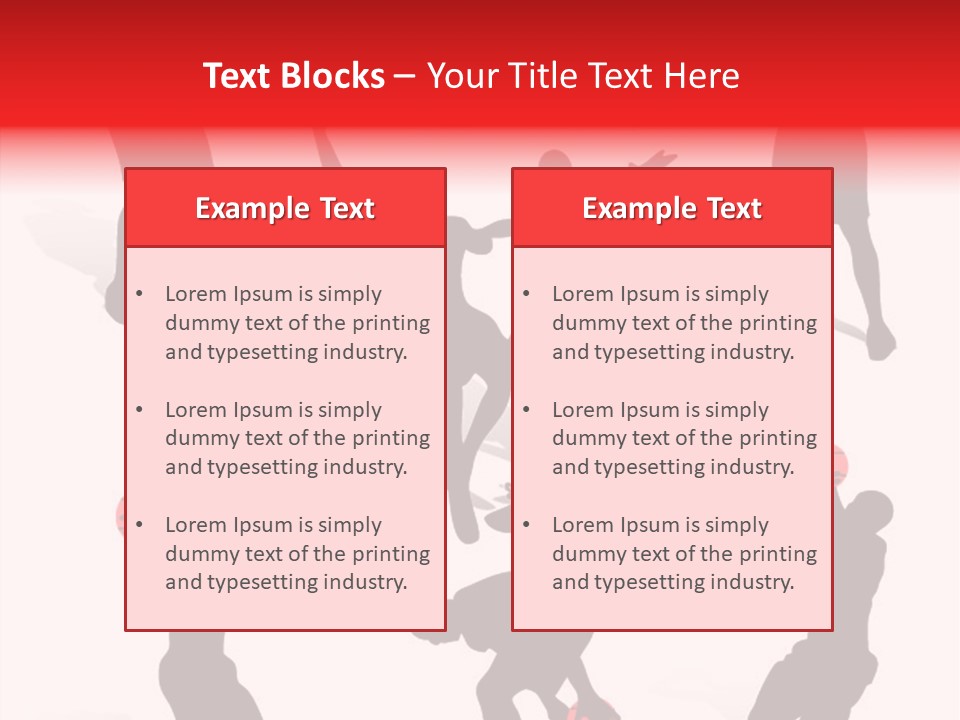 Jump Dribble League PowerPoint Template