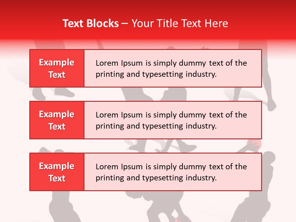 Jump Dribble League PowerPoint Template