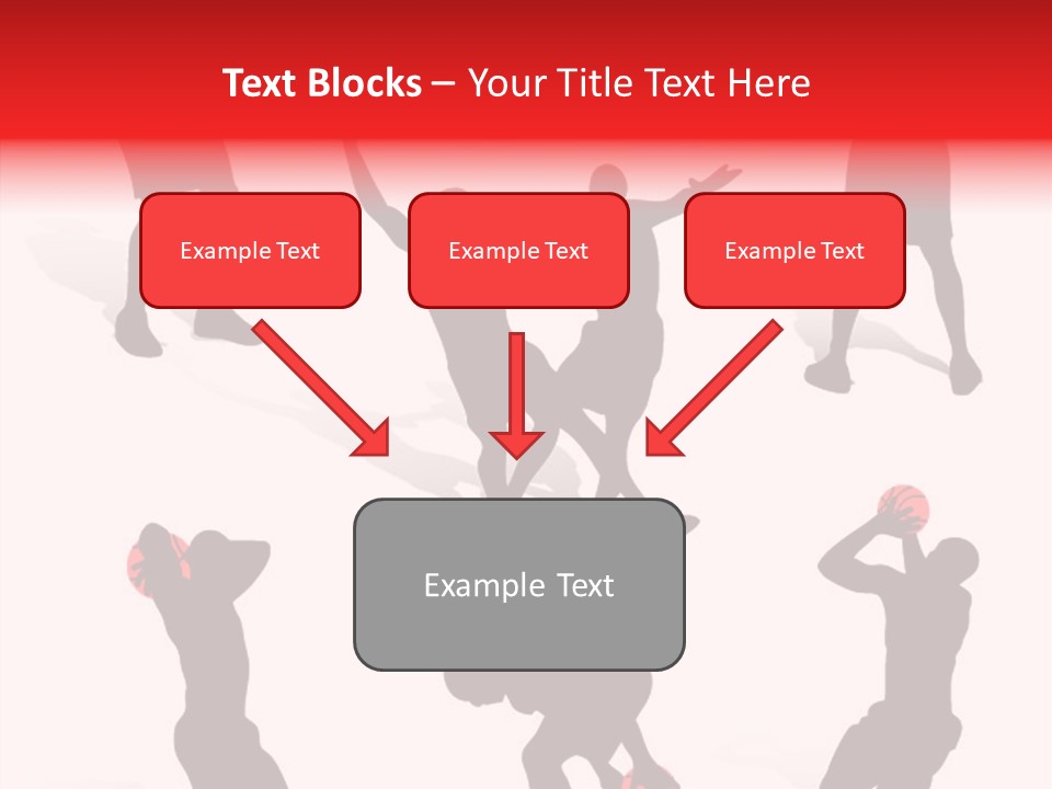 Jump Dribble League PowerPoint Template