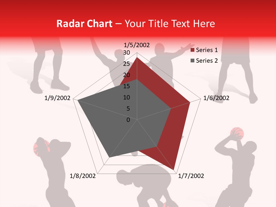Jump Dribble League PowerPoint Template
