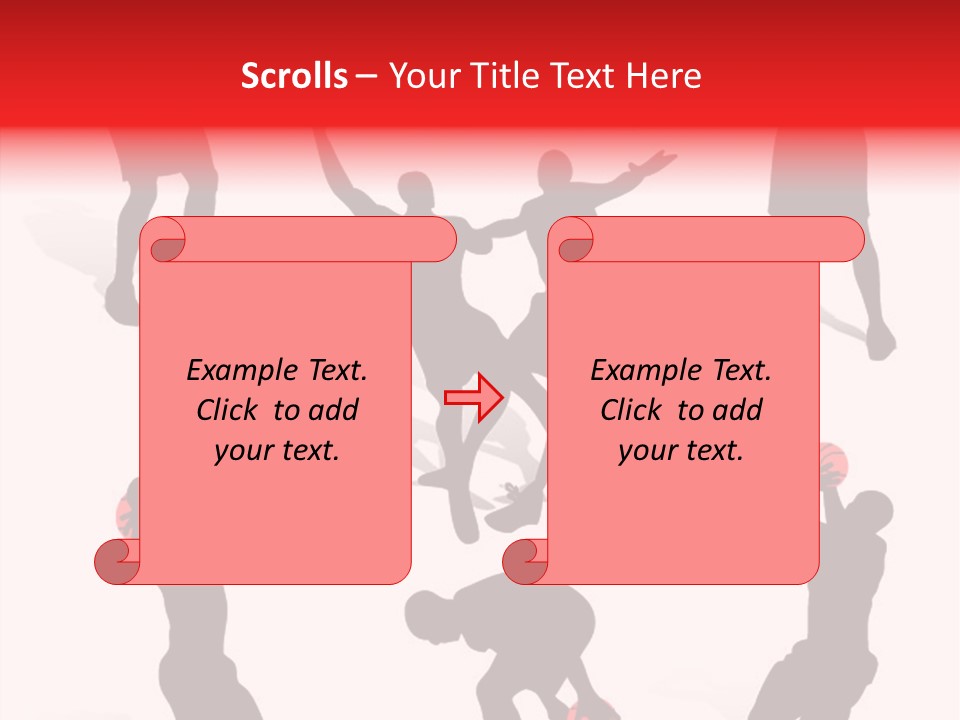 Jump Dribble League PowerPoint Template