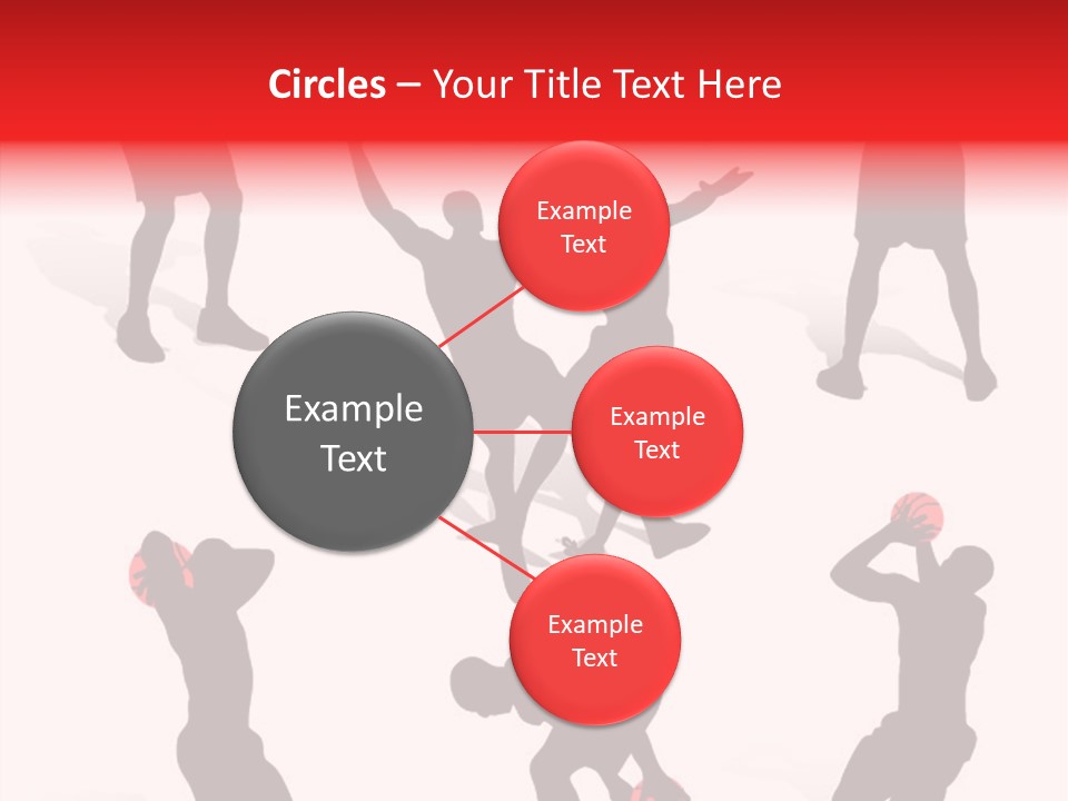 Jump Dribble League PowerPoint Template