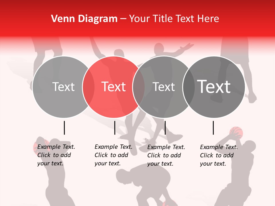 Jump Dribble League PowerPoint Template
