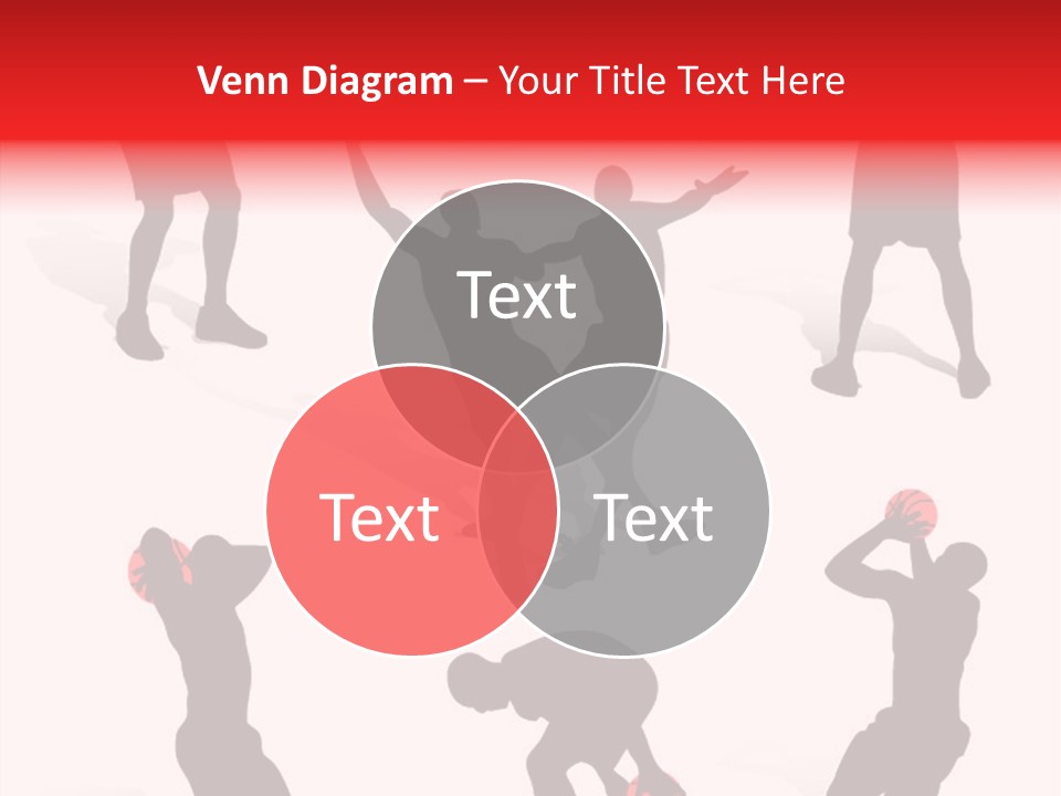 Jump Dribble League PowerPoint Template