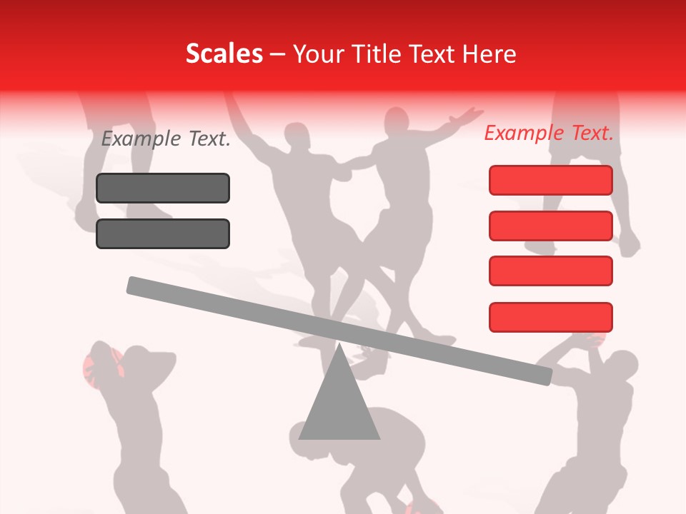 Jump Dribble League PowerPoint Template