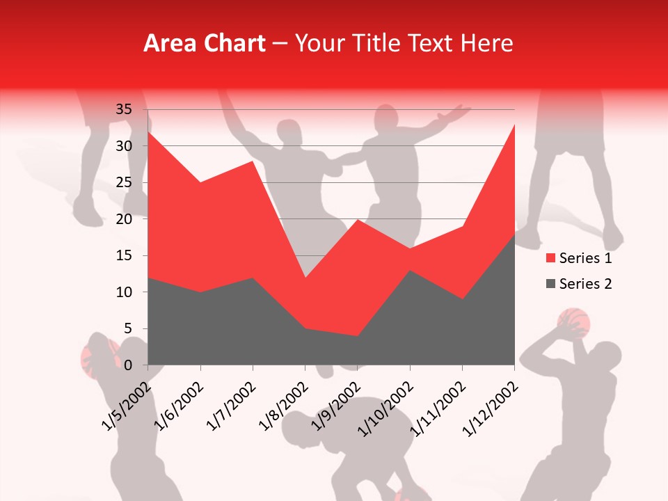 Jump Dribble League PowerPoint Template