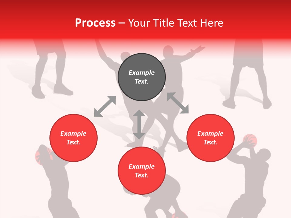 Jump Dribble League PowerPoint Template