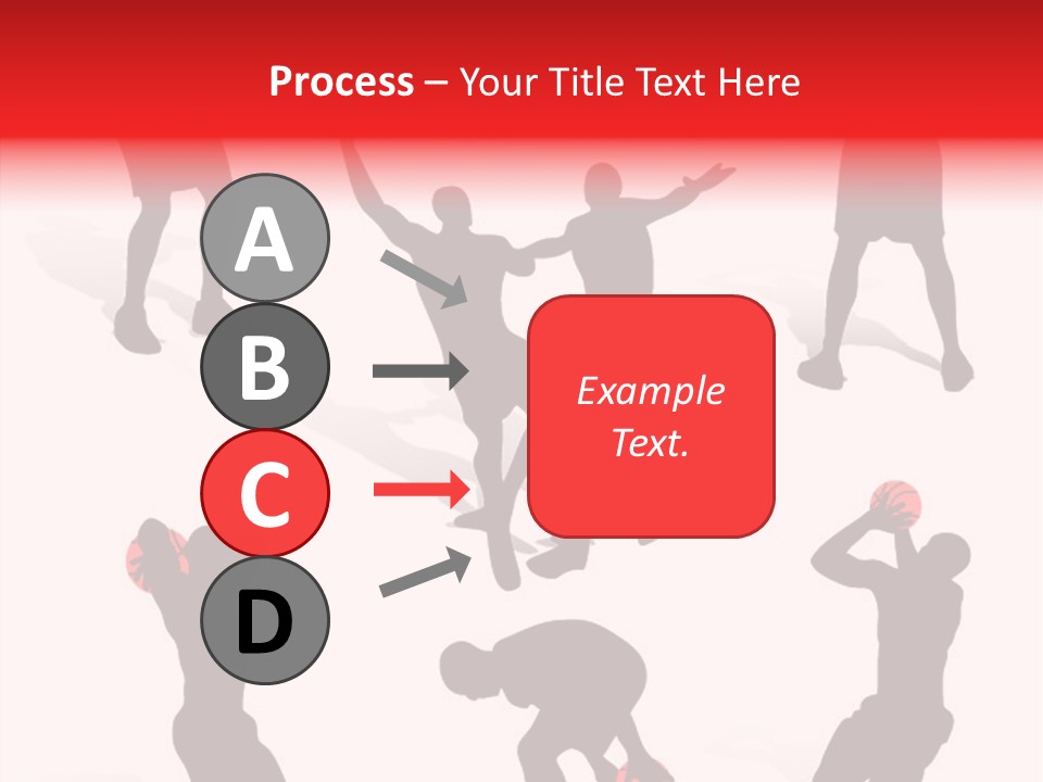 Jump Dribble League PowerPoint Template