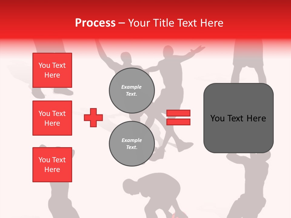 Jump Dribble League PowerPoint Template