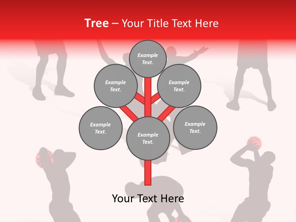 Jump Dribble League PowerPoint Template