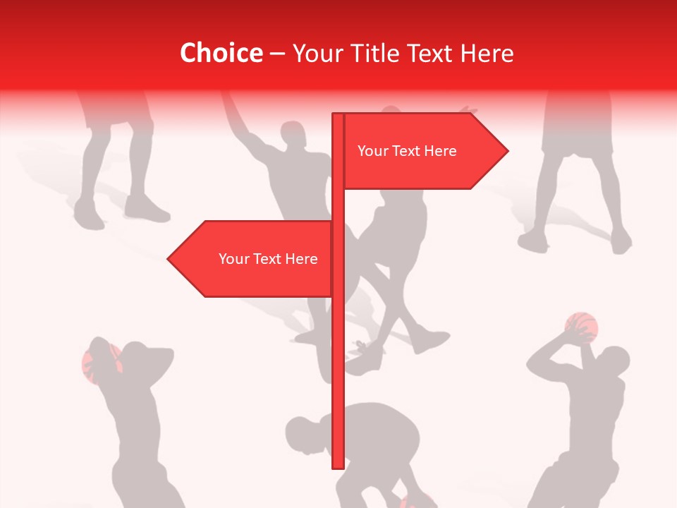 Jump Dribble League PowerPoint Template