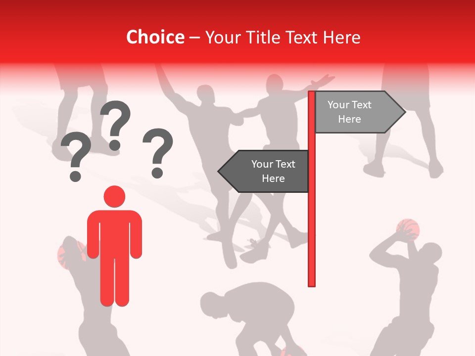 Jump Dribble League PowerPoint Template