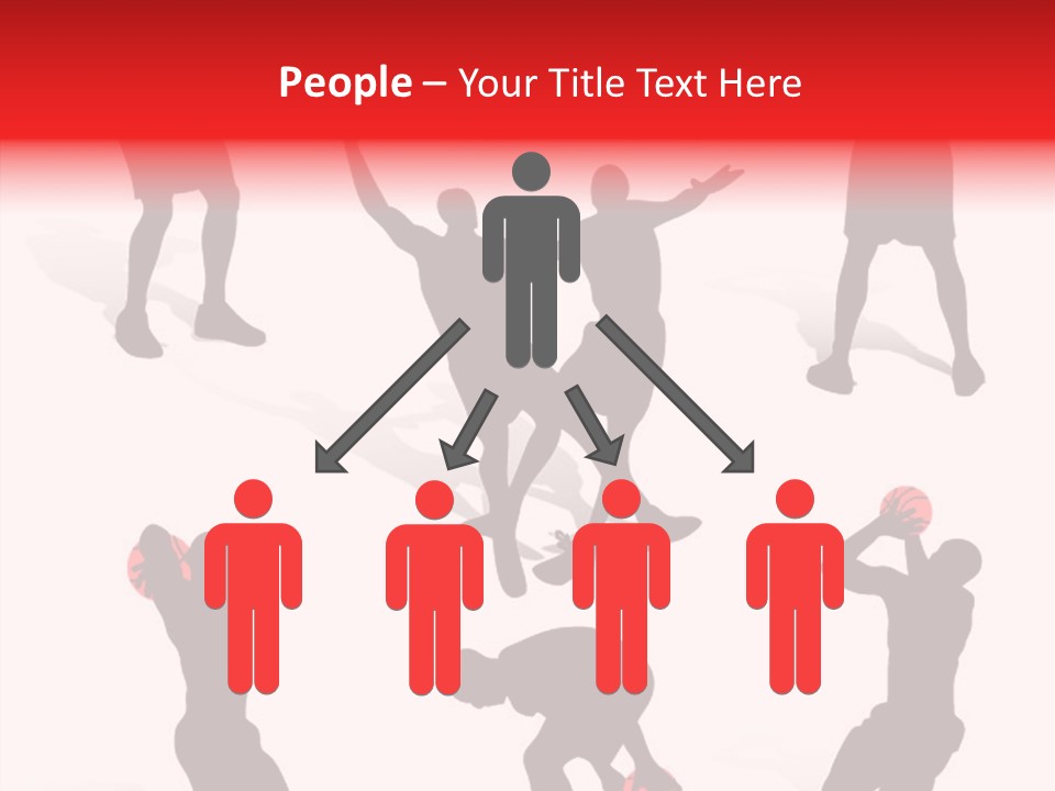 Jump Dribble League PowerPoint Template