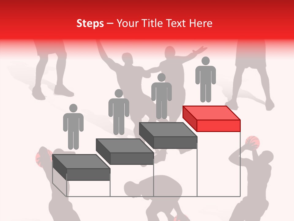 Jump Dribble League PowerPoint Template